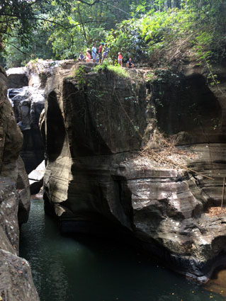 Cunca Wulang Canyon and Waterfall