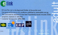 イージーリンクカード(EZ Link Card)