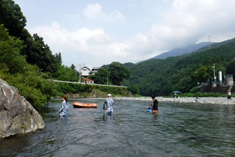 日本一の清流・穴吹川