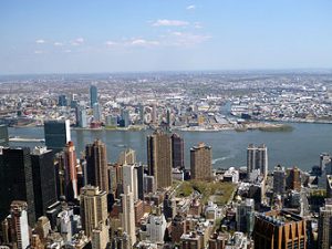 エンパイアステートビルからの眺め