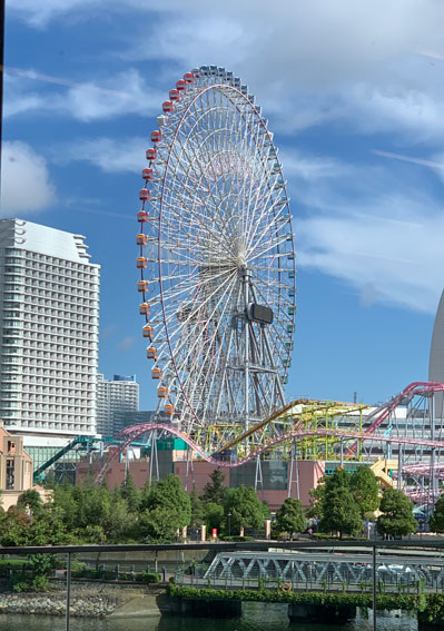 アパホテル＆リゾート横浜ベイタワーからの眺め