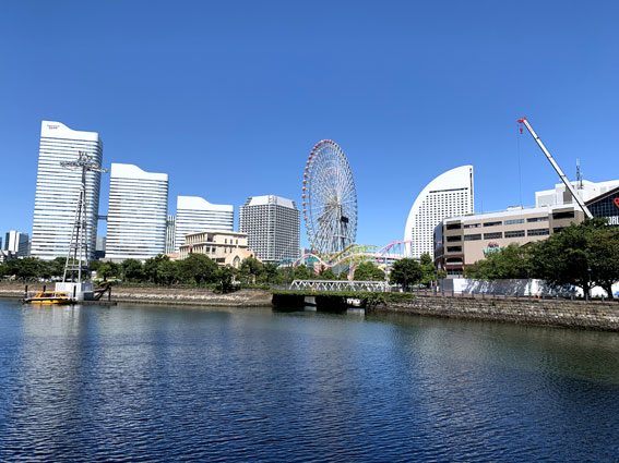 アパホテル＆リゾート横浜ベイタワーからの眺め